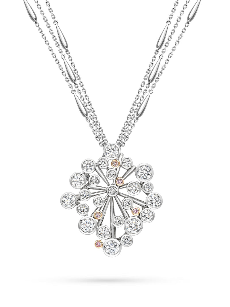 Raindance Chelsea Large Platinum Diamond Pendant