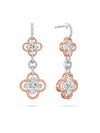 Be Boodles Pink Diamond Drop Earrings