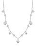 Beach Star Diamond Platinum Necklace