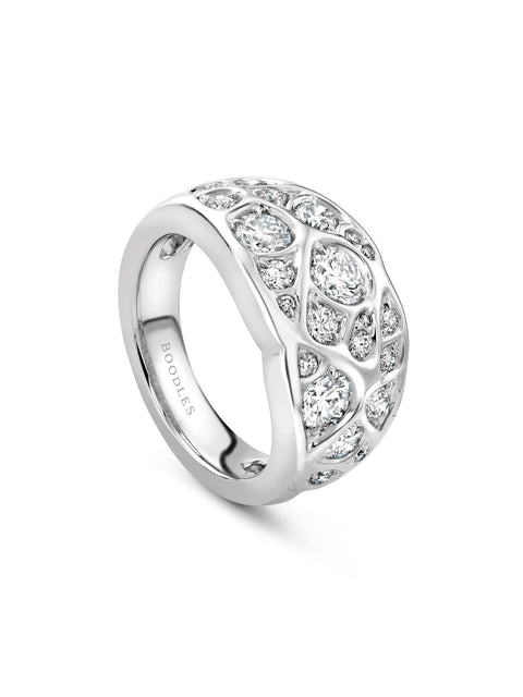 St. Tropez Diamond Platinum Ring