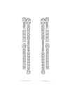 The Boodles National Gallery Collection - Play of Light Platinum Drop Earrings