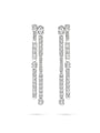 The Boodles National Gallery Collection - Play of Light Platinum Drop Earrings