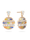 Boodles x The National Gallery Play of Light Rose Gold Earrings | Boodles