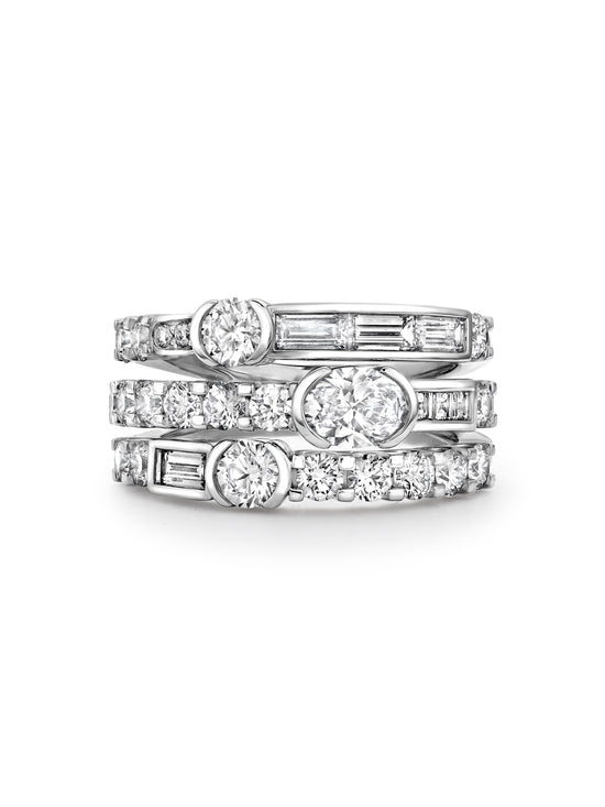 The Boodles National Gallery Collection - Play of Light Platinum Ring