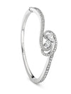 Boodles x The National Gallery Motherhood Platinum Bangle | Boodles