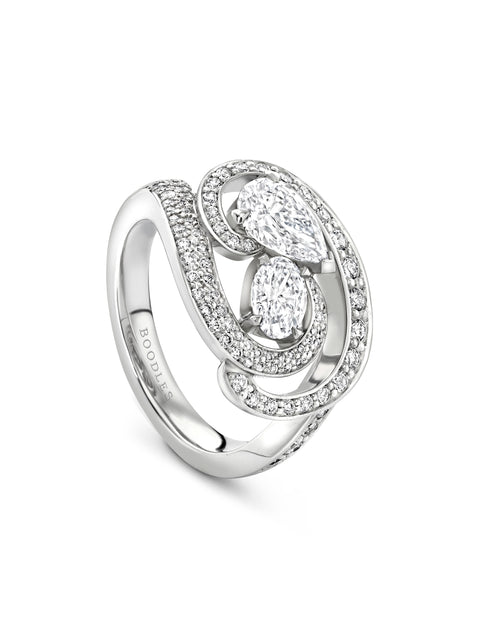 The Boodles National Gallery Collection - Motherhood Platinum Ring