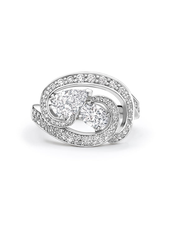 Boodles x The National Gallery Motherhood Platinum Ring | Boodles