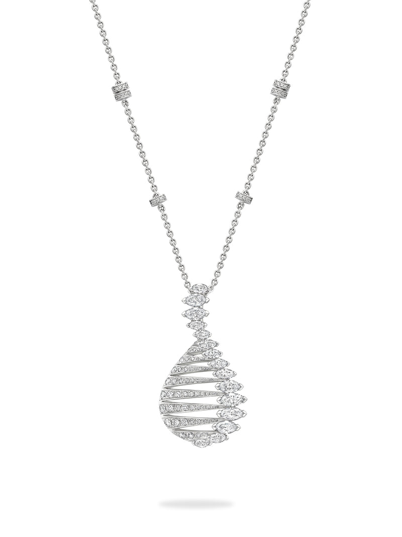 Boodles x The National Gallery Lake Keitele Pendant | Boodles