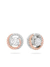 Monaco Pink and White Diamond Stud Earrings | Boodles