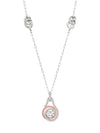 Monaco Pink and White Diamond Pendant | Boodles