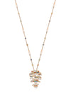 The Boodles National Gallery Collection - Play of Light Rose Gold Pendant