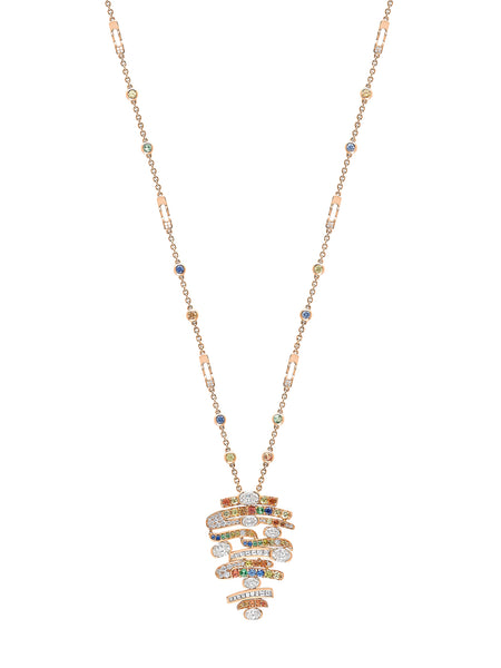 The Boodles National Gallery Collection - Play of Light Rose Gold Pendant