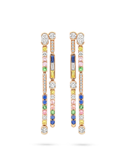 The Boodles National Gallery Collection - Play of Light Rose Gold Earrings