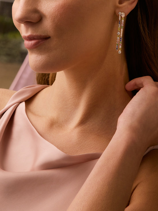 Boodles x The National Gallery Play of Light Earrings | Boodles