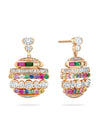 The Boodles National Gallery Collection - Play of Light Rose Gold Diamond Drop Earrings