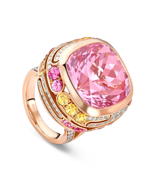 The National Gallery Play of Light Morganite Ring