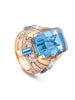 The Boodles National Gallery Collection - Brushstrokes Aquamarine Ring