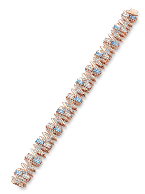 The Boodles National Gallery Collection - Brushstrokes Rose Gold Bracelet