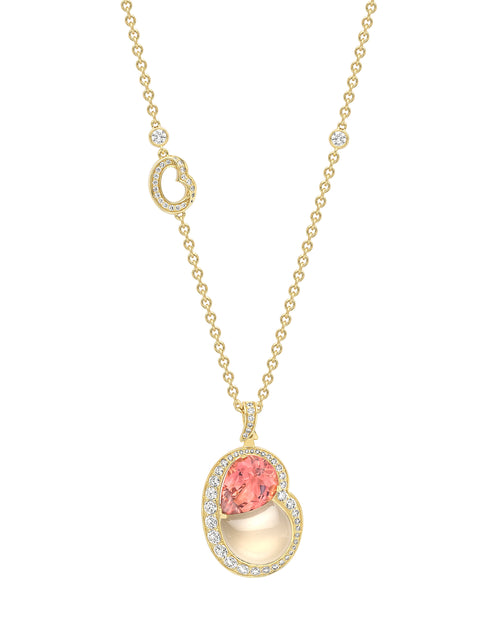 The Boodles National Gallery Collection - Motherhood Pink Tourmaline Pendant