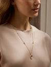 Boodles x The National Gallery Motherhood Pink Tourmaline Pendant | Boodles