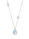 Boodles x The National Gallery Motherhood Aquamarine Pendant | Boodles