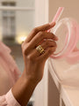 Boodles x The National Gallery Perspective Ashoka Yellow Gold Ring | Boodles