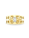 Boodles x The National Gallery Perspective Ashoka Yellow Gold Ring | Boodles