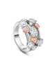 Raindance Pink Diamond Heart Platinum Ring