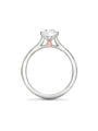 Classic Pear Diamond Platinum Ring | Boodles