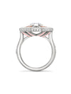 Fifth Avenue Ashoka Diamond Platinum Ring