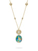 The Boodles National Gallery Collection - Brushstrokes Opal Yellow Gold Necklace