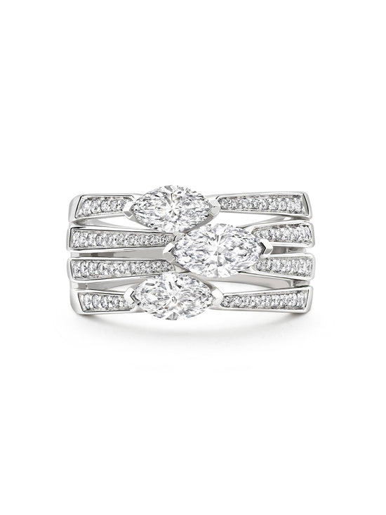 The Boodles National Gallery Collection - Play of Light Diamond Ring