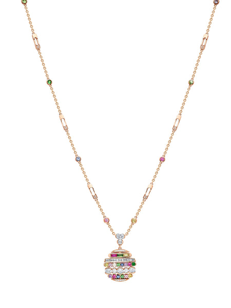 The Boodles National Gallery Collection - Play of Light Rose Gold Ruby Pendant