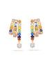 The Boodles National Gallery Collection - Play of Light Rose Gold Multi-Gem Earrings