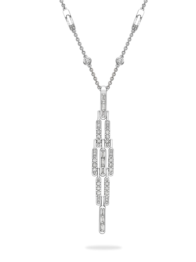 The Boodles National Gallery Collection - Play of Light Platinum Diamond Pendant