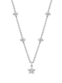 Beach Star Diamond Platinum Pendant