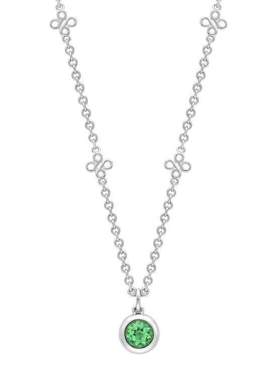 Beach Tsavorite Platinum Pendant