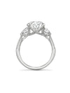 Petal Large Pear Diamond Platinum Ring