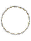 Classic Link Yellow Gold and Platinum Necklace