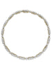 Classic Link Yellow Gold and Platinum Necklace