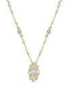 A Family Journey Vienna Ashoka Diamond Yellow Gold Pendant