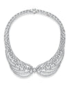 The Tide Diamond Platinum Collar Necklace