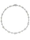 Raindance Large Platinum Diamond Necklace