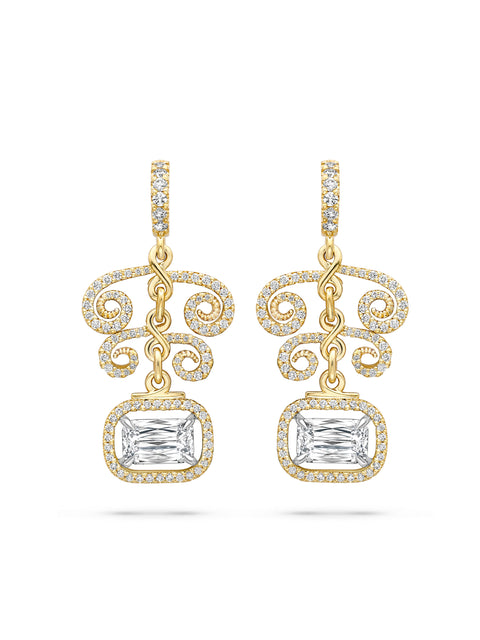 A Family Journey Vienna Ashoka Diamond Yellow Gold Earrings