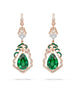 A Family Journey London Royal Parks Tsavorite Rose Gold Earrings