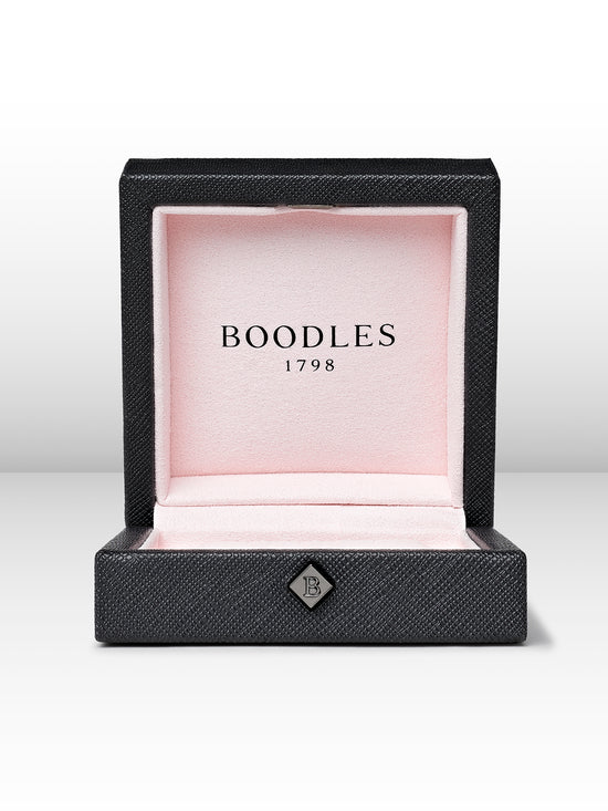 The Boodles National Gallery Collection - Play of Light Rose Gold Diamond Drop Earrings