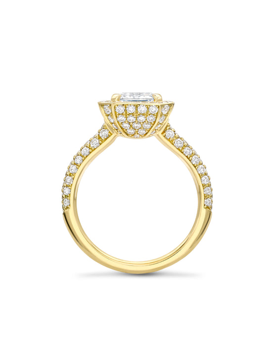 Florentine Vintage Yellow Gold Diamond Ring