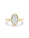 Florentine Marquise Yellow Gold Diamond Ring