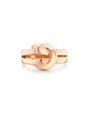 The Knot Rose Gold Ring