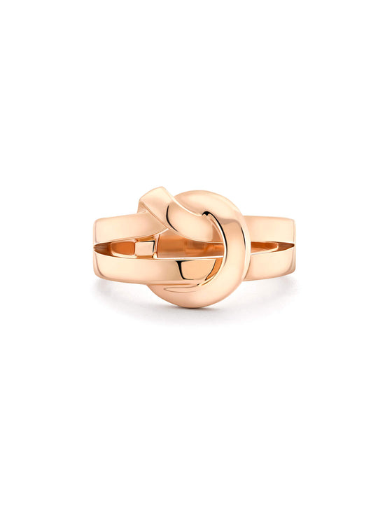 The Knot Rose Gold Ring